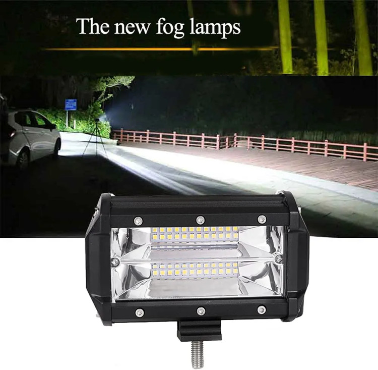 پرژکتور لایت بار مدل 2 ردیفه فلاشردار (LED) اورجینال