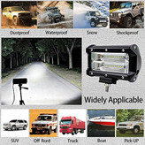 پرژکتور مدل لایت بارآفرودی 2 ردیفه فلاشردار (LED) اورجینال