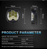 خرید و قیمت پرژکتور مدل 3 اینچ MINI دو حالته و دیلایت دار (اورجینال)