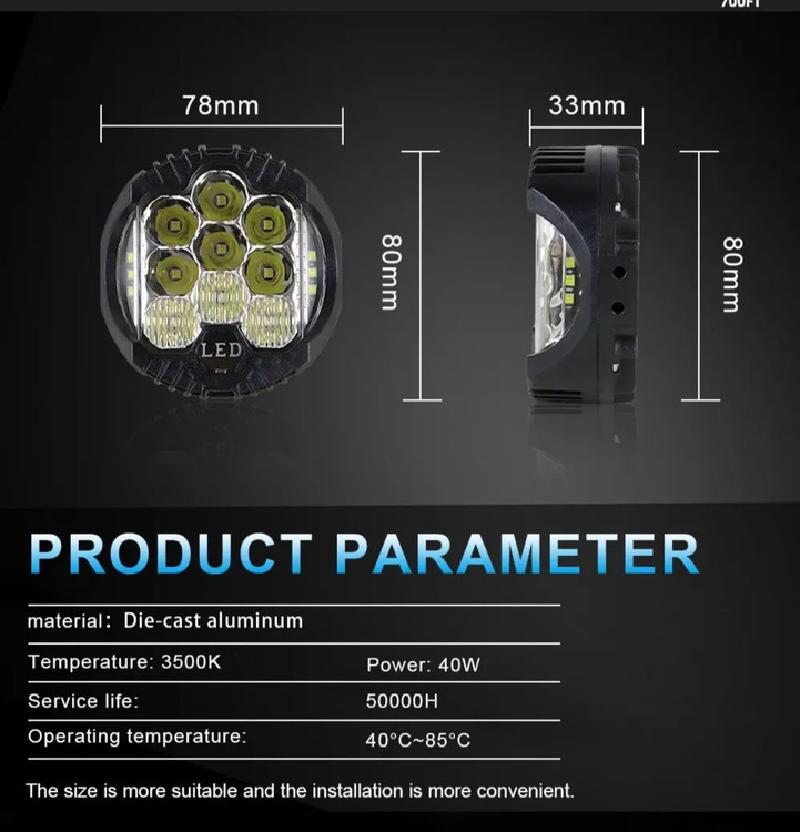 خرید و قیمت پرژکتور مدل 3 اینچ MINI دو حالته و دیلایت دار (اورجینال)