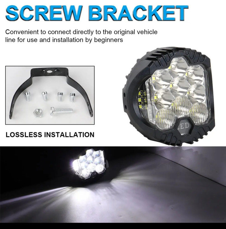 خرید و قیمت پرژکتور کبری مدل 3 اینچ MINI دو حالته (اورجینال)