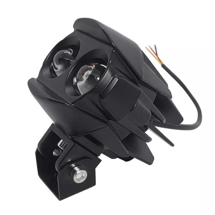 پرژکتورآفرودی مدل (گنجشک فضایی) ۲ لنز ۴ چهار حالته فلاشردار( تلسکوپی)