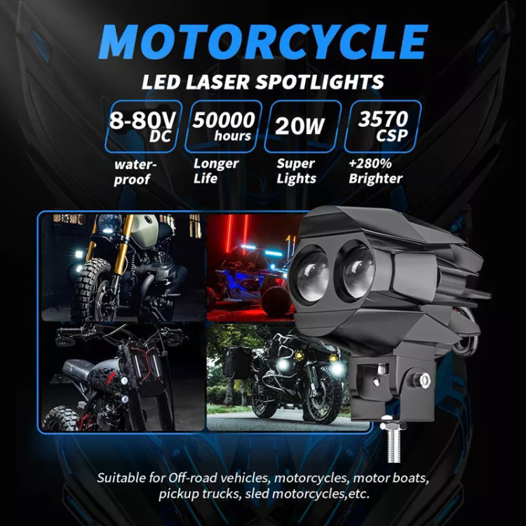 خرید پرژکتورآفرودی ۲ لنزمدل (گنجشک فضایی) ۴ چهار حالته فلاشردارو تلسکوپی)