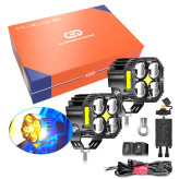 خریدپرژکتور۴ لنز آفرودی مدل (SYC_120W) با سنسور تنظیم خودکار نور،فلاشردار،دیلایت دار