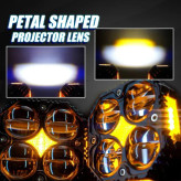 پرژکتورآفرودی۴ لنز مدل (SYC_120W) با سنسور تنظیم خودکار نور،فلاشردار،دیلایت دار