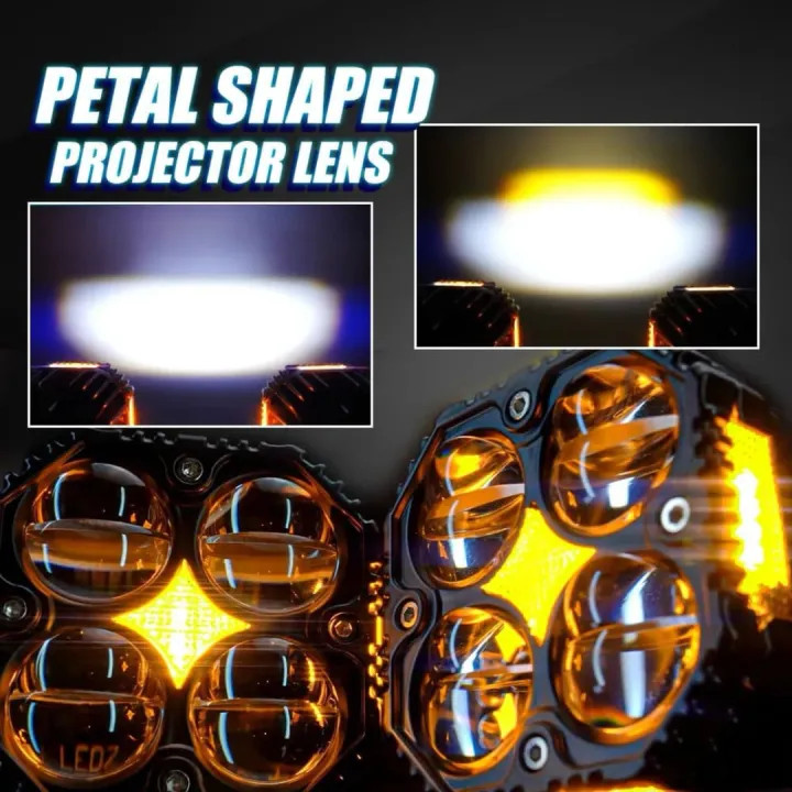 پرژکتورآفرودی۴ لنز مدل (SYC_120W) با سنسور تنظیم خودکار نور،فلاشردار،دیلایت دار