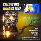 پرژکتورمدل چهار لنز آفرودی (SYC_120W) با سنسور تنظیم خودکار نور(فلاشردار،دیلایت دار)