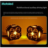 خرید و قیمت پرژکتور۴ لنز آفرودی مدل (SYC_120W) با سنسور تنظیم خودکار نور،فلاشردار،دیلایت دار