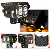 پرژکتور مدل2 لنز آفرودی(SYC_80W) با سنسور تنظیم خودکار نور،فلاشردار،دیلایت دار