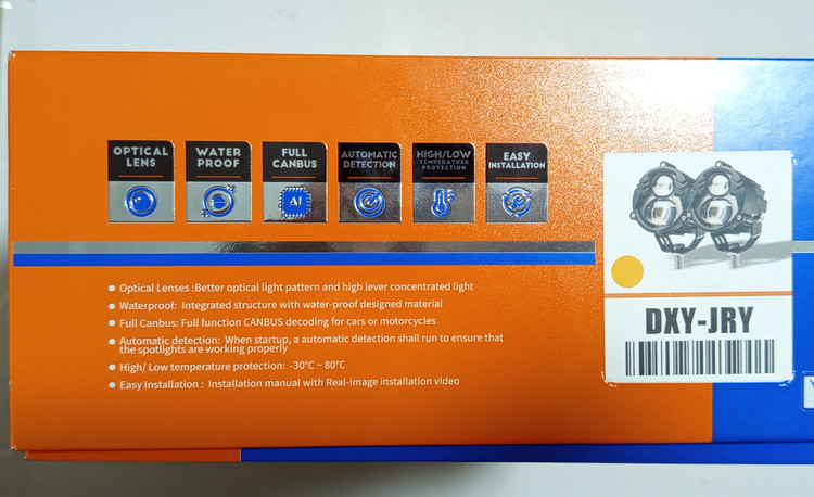 پرژکتور آفرودی مدل۲ لنزنقطه زن (DXY_JRY) با سنسور تشخیص حالت وتنظیم خودکار نور( ۲عددی)