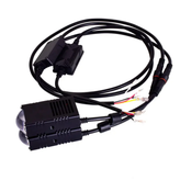 پرژکتور تک لنزآفرودی فن دار و دیلایت دار 4حالته اورجینال (۲ عددی)