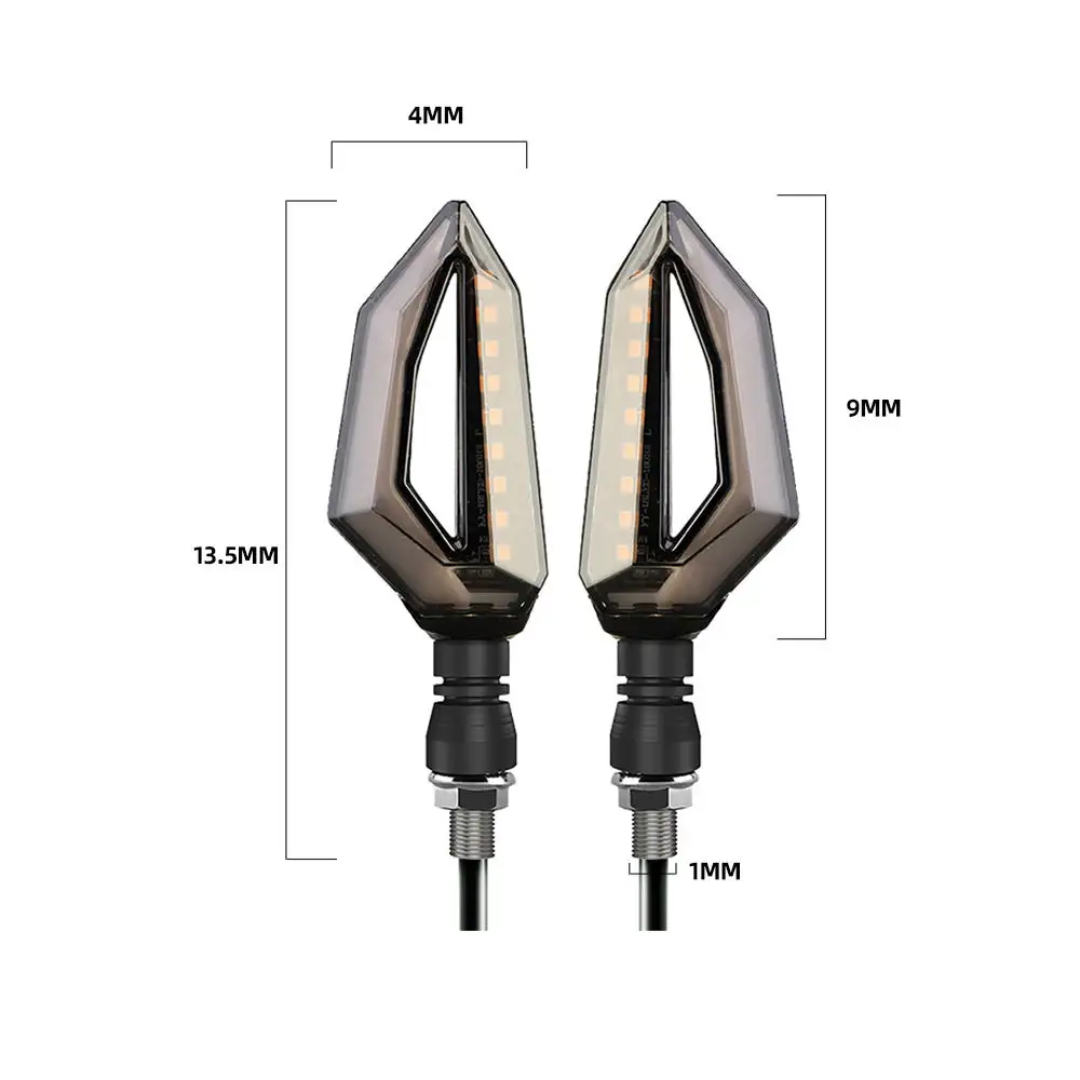 خرید چراغ راهنمای موتورسیکلت مدل LED (دیلایت دار)