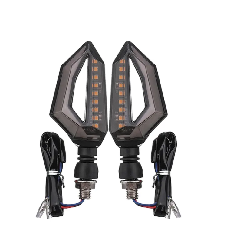 خرید چراغ راهنمای موتورسیکلت مدل اسپورت LED و نئون دار