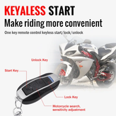خرید دزدگیر موتورسیکلت مدل استارتی با ریموت کنترل از راه دور (TESLA)