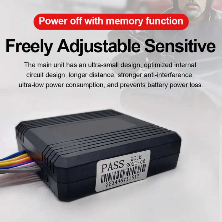 قیمت دزدگیر موتورسیکلت مدل استارتی با ریموت کنترل از راه دور (TESLA)