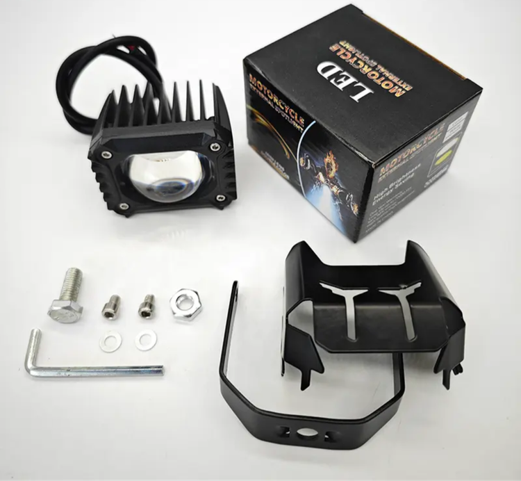 پرژکتور مدل تک لنز 2 حالته آفرودی تلسکوپی فلزی