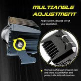 خرید و قیمت پرژکتور آفرودی مدل تک لنز 2 حالته تلسکوپی فلزی