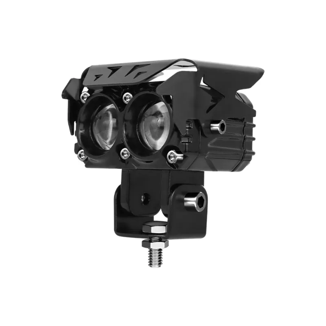 خرید پرژکتور آفرودی مدل ۲ لنز چهار حالته GP_05 تلسکوپی و فلاشردار