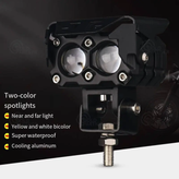 خرید پرژکتور آفرودی مدل دو لنز چهار حالته GP_05 تلسکوپی و فلاشردار