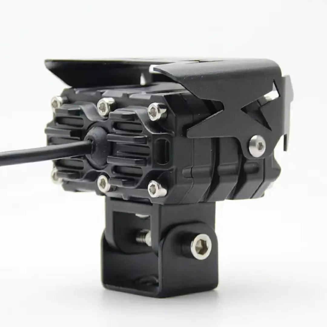 پرژکتور آفرودی مدل دو لنز چهار حالته GP_05 تلسکوپی (فلاشردار)