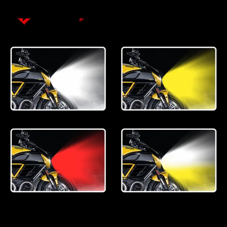 قیمت پرژکتور آفرودی مدل ۲ لنز ۵ حالته دیلایت دار وفلاشردار