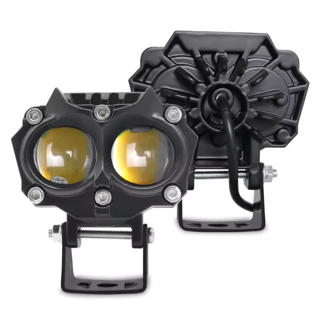 پرژکتور آفرودی مدل ۲ لنز ۵ حالته دیلایت دار (فلاشردار)