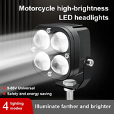 قیمت پرژکتور آفرودی مدل 4 لنزپنج حالته نئون دار وفلاشردار(JS_F4 PRO)