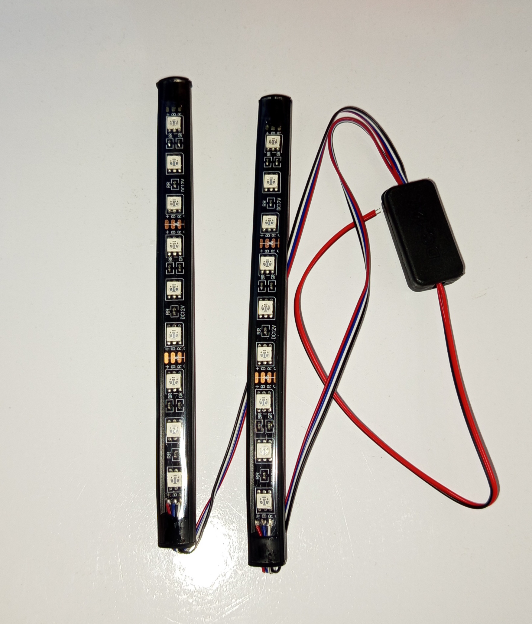 فلاشر مدل 7 رنگ 12 حالته خودرو و موتورسیکلت ژله ایی (جفتی)