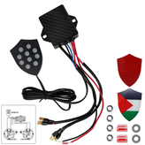 خرید کنترل تغییر صدای بوق مدل 10 کاناله ماشین و موتورسیکلت