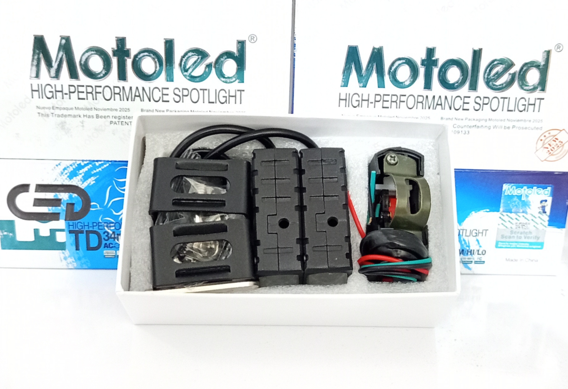 قیمت و خرید پرژکتور تک لنز آفرودی مدل ۲ حالته 34mini_WY اورجینال (۲عددی)