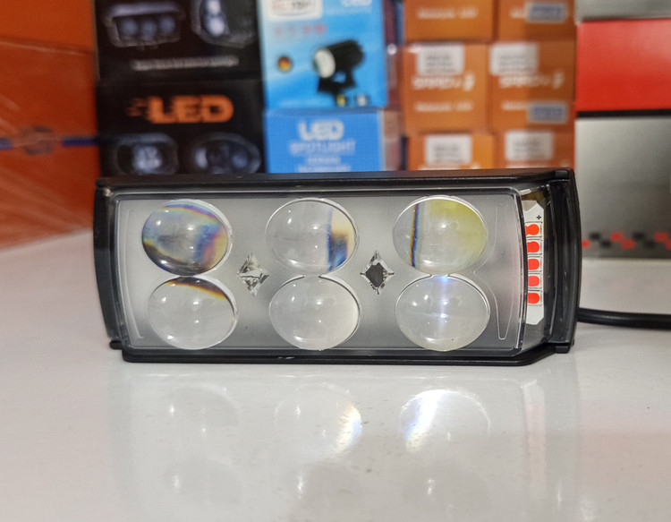 خرید پرژکتور 6 لنز مدل U-۱۵۴ فدرالی شش حالته و فلاشردار