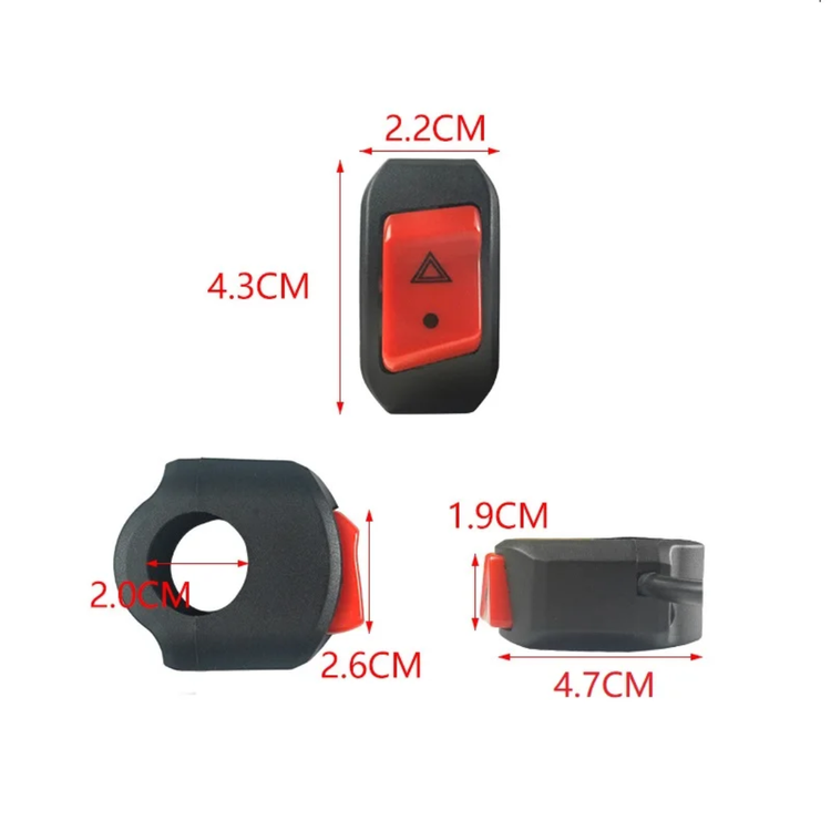خرید و قیمت کلید پرژکتور مدل دو حالته موتورسیکلت