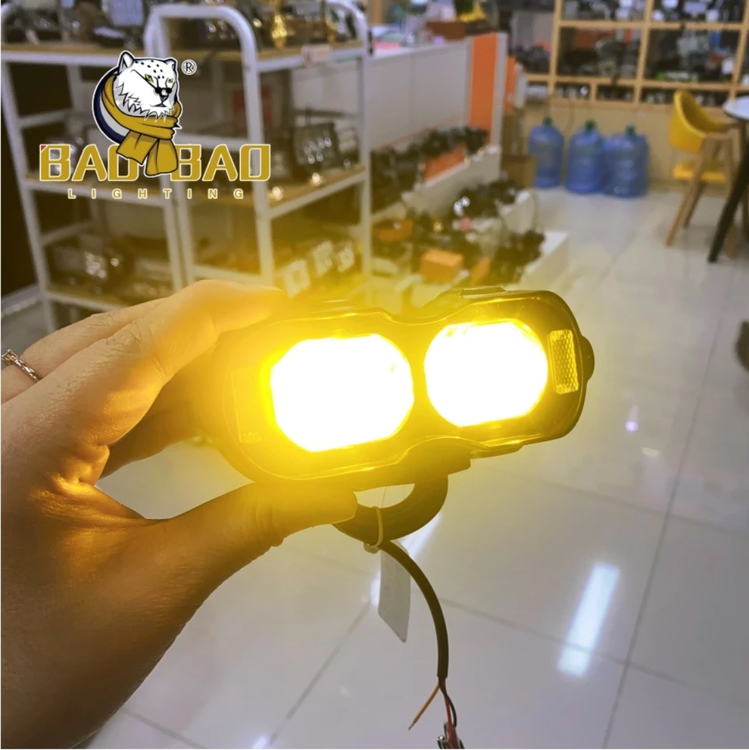 خرید پرژکتور 2 لنز مدل BB2403 شش حالته فدرالی دار و فلاشردار