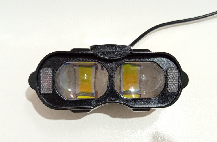 خرید وقیمت پرژکتور 2 لنز مدل BB2403 شش حالته فدرالی دار و فلاشردار