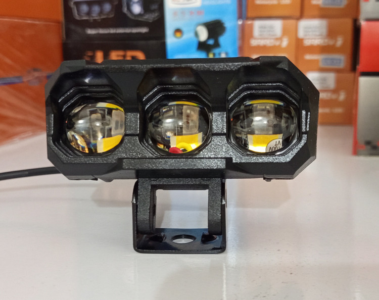 قیمت پرژکتور آفرودی 4 لنز مدل (ZL_04) 5 حالته دیلایت دار و فلاشردار