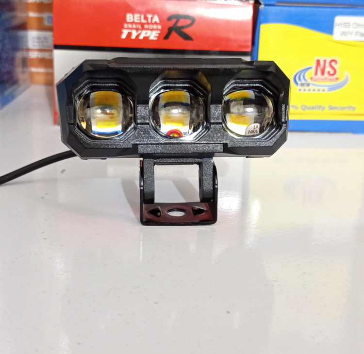 قیمت و خرید پرژکتور آفرودی 4 لنز مدل (ZL_04) 5 حالته دیلایت دار و فلاشردار