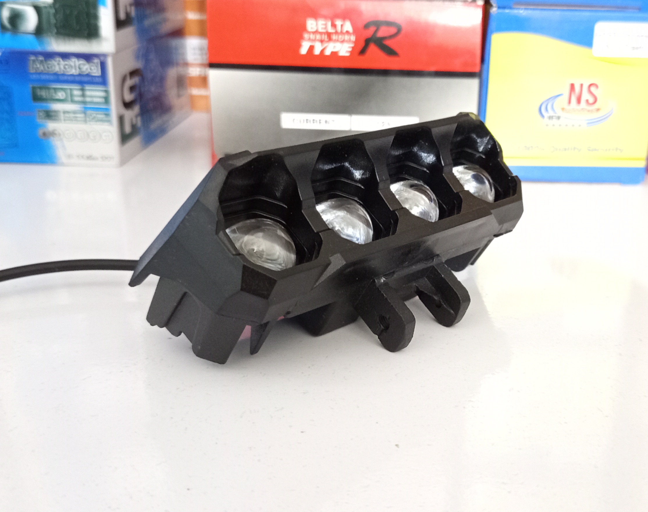 خریدپرژکتور آفرودی 4 لنز مدل (ZL_04) 5 حالته دیلایت دار و فلاشردار