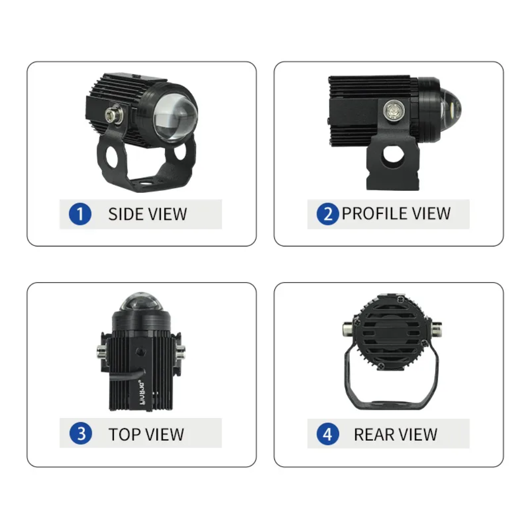 قیمت و خرید پرژکتور تک لنز مدل XGP_01 فن دار چهار حالته فلاشردار