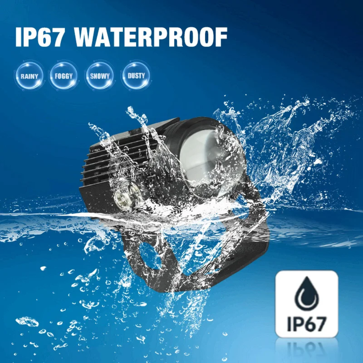 قیمت پرژکتور تک لنز مدل XGP_01 فن دار چهار حالته فلاشردار