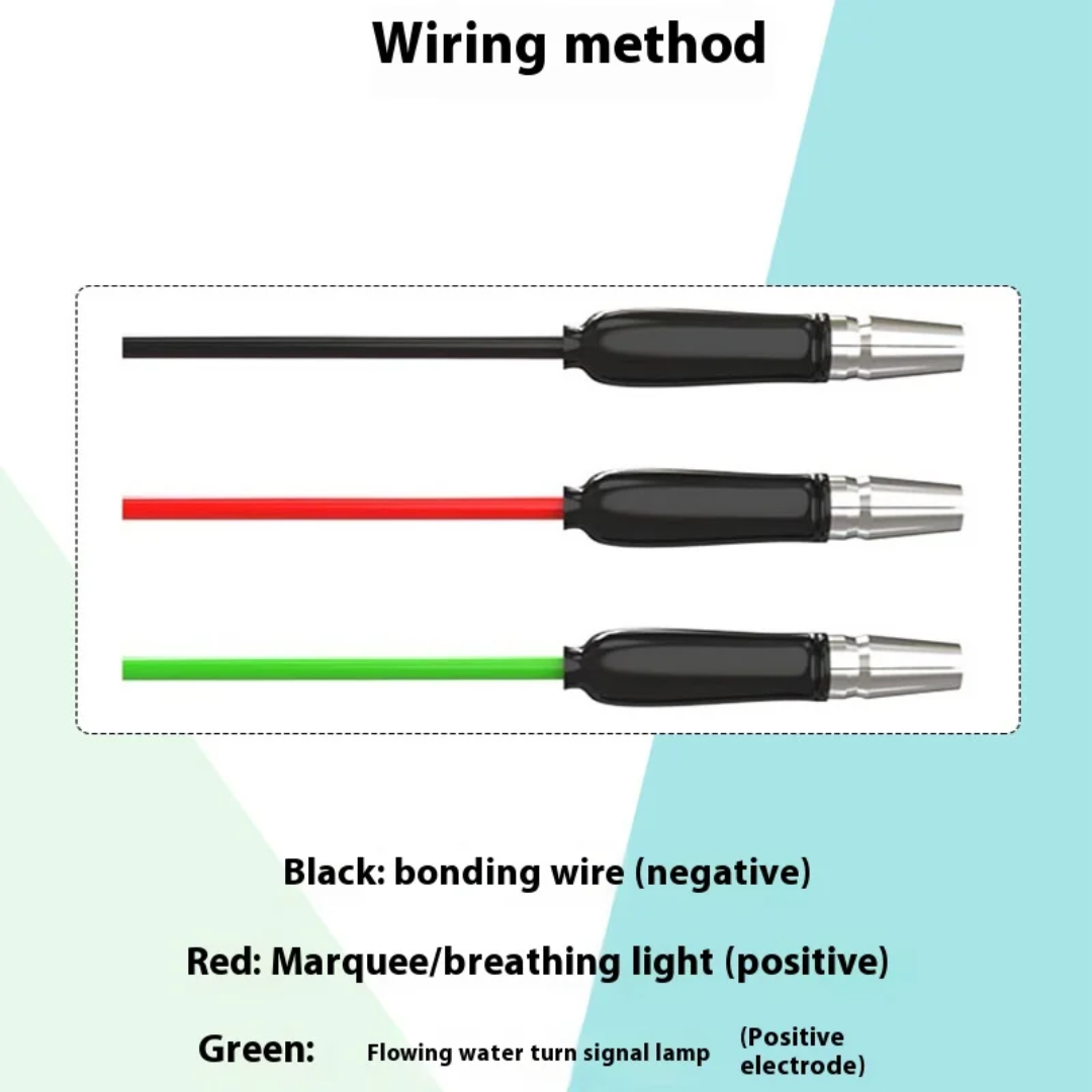 چراغ راهنمای موتورسیکلت مدلA_9 اسپورت (رانینگ دار دیلایت دار)