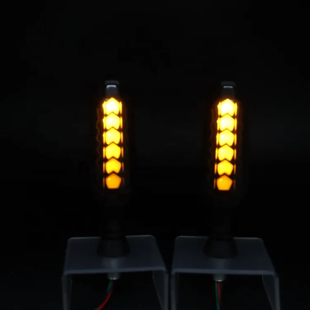 خرید و قیمت چراغ راهنمای موتورسیکلت مدلA_9 اسپورت رانینگ دار و دیلایت دار