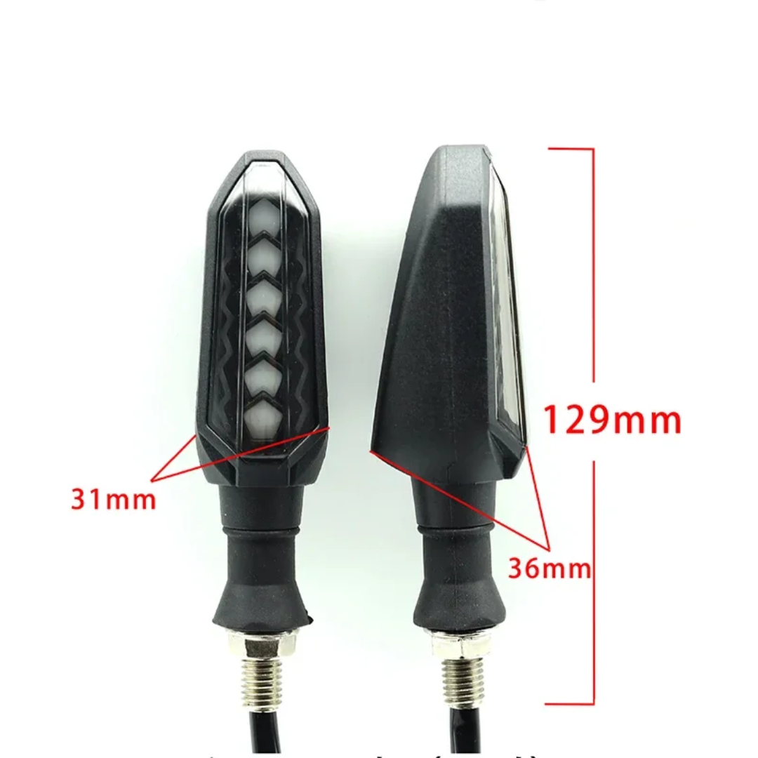 قیمت چراغ راهنمای موتورسیکلت مدلA_9 اسپورت (رانینگ دار دیلایت دار)