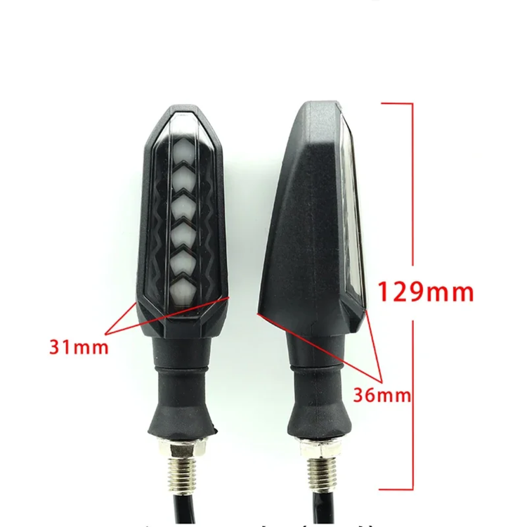 قیمت چراغ راهنمای موتورسیکلت مدلA_9 اسپورت (رانینگ دار دیلایت دار)
