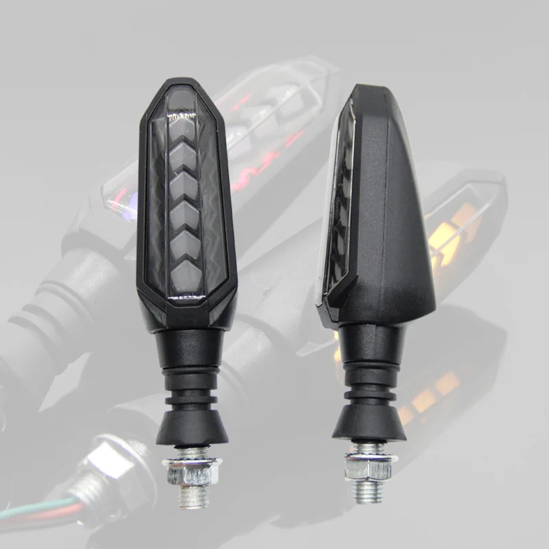 قیمت چراغ راهنمای موتورسیکلت مدلA_9 اسپورت رانینگ دار ودیلایت دار