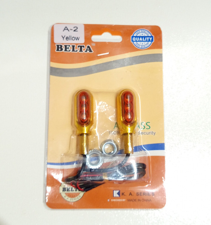 خرید و قیمت چراغ راهنمای موتورسیکلت مدلA-۲ مینی اسپورت رانینگ دار