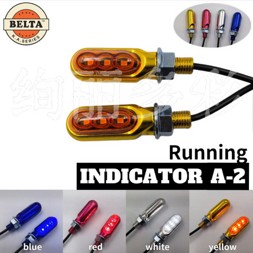 خرید چراغ راهنمای موتورسیکلت مدلA-۲ مینی اسپورت رانینگ دار