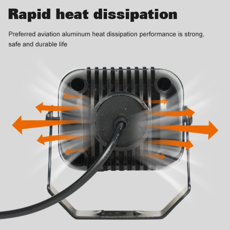 قیمت و خرید پرژکتور دو لنز مدل H_188 هشت حالته دیلایت دار و فلاشردار