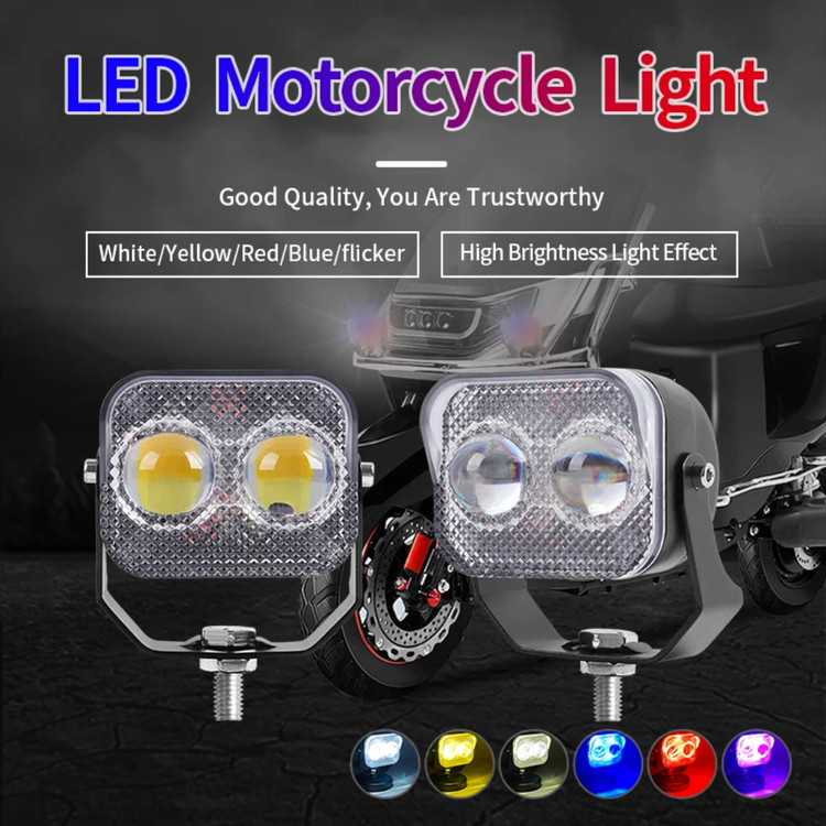 خرید پرژکتور ۲ لنز مدل H_188 هشت حالته دیلایت دار و فلاشردار