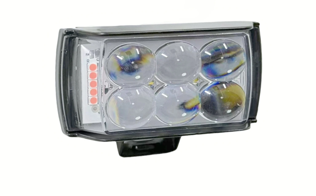 خرید و قیمت پرژکتور 6 لنز مدل U_153 فدرالی شش حالته و فلاشردار