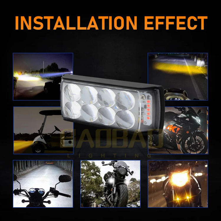 قیمت پرژکتور 8 لنز U-۱۵۵ فدرالی مدل شش حالته و فلاشردار